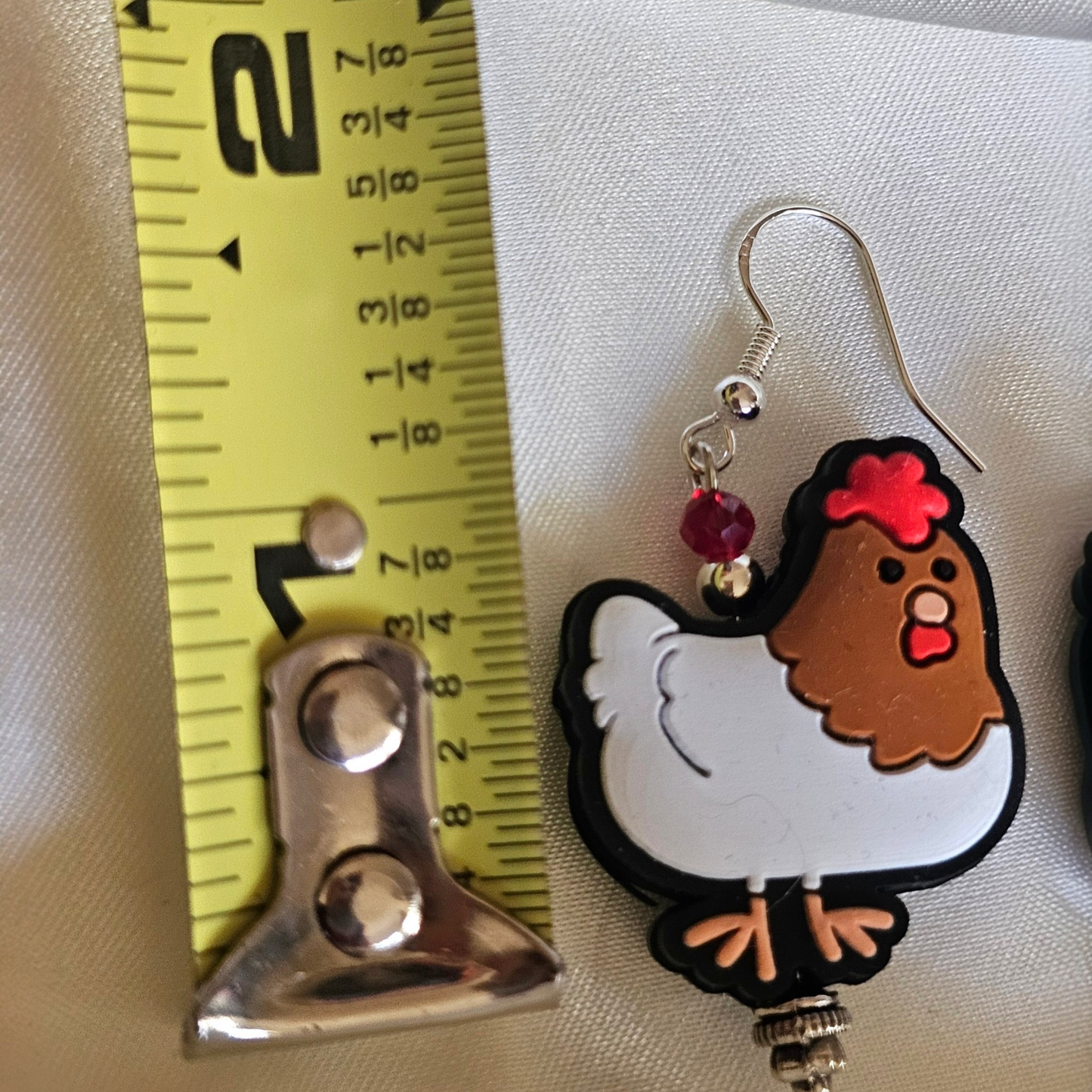 Cluckin' Cute Chicken Earrings